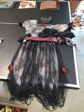 Youth Medium Zombie Bride Costume Complete  Nice 