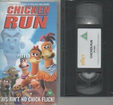 STILL SEALED VIDEO CHICKEN RUN VHS VIDEO