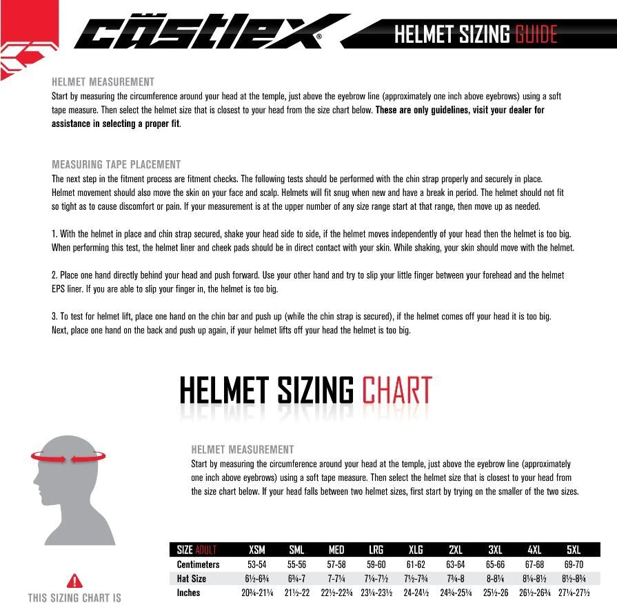 Casco de motocicleta Castle Dual Sport, todoterreno o legal en la calle, negro, grande Foto 4 de 4