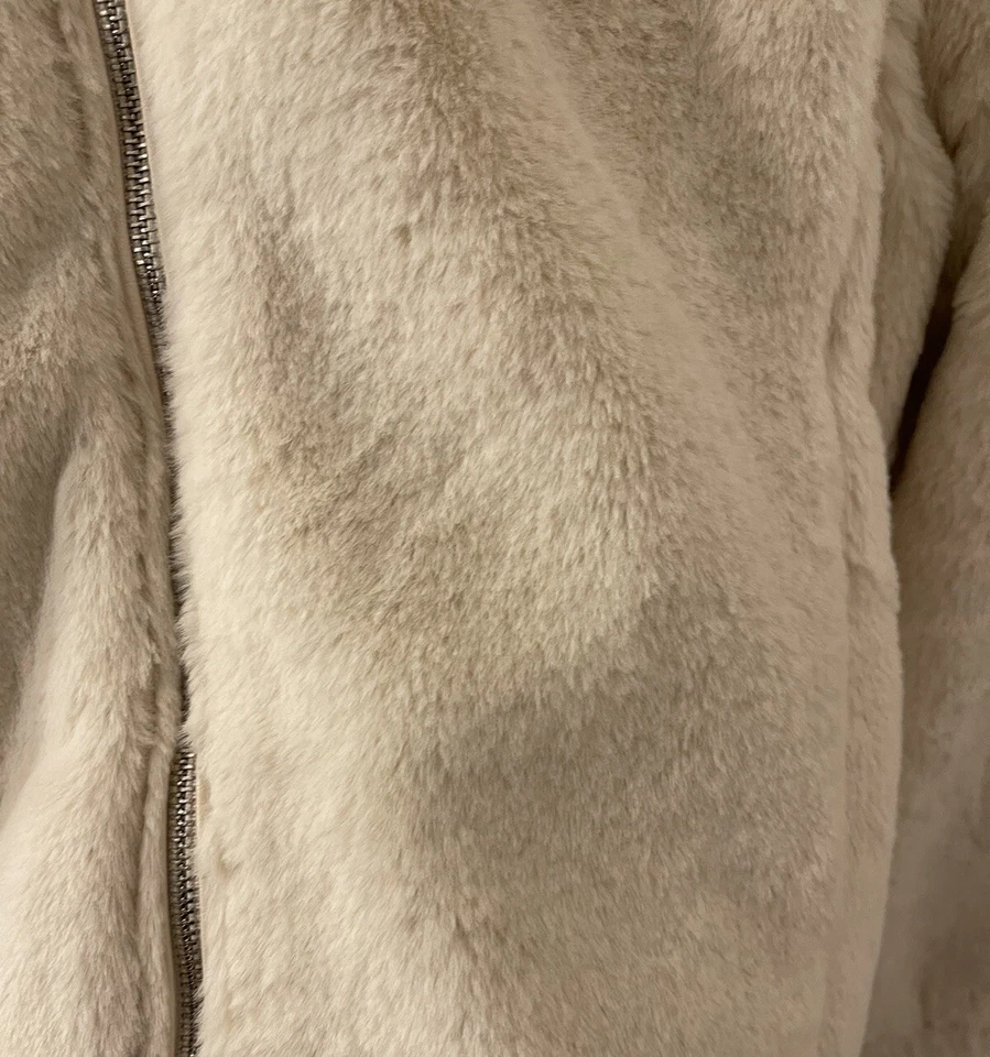 Jou Jou Hooded Fur Jacket - Image 3 of 4