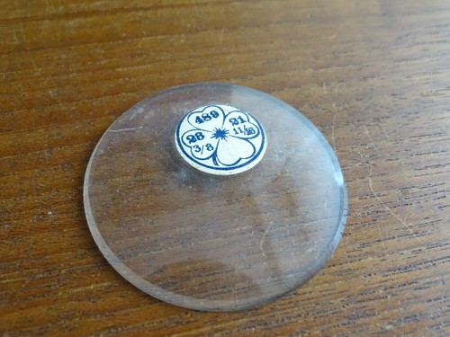 Lot De 34 Lentilles En Verre De Montre, Dos Convexe, Verre