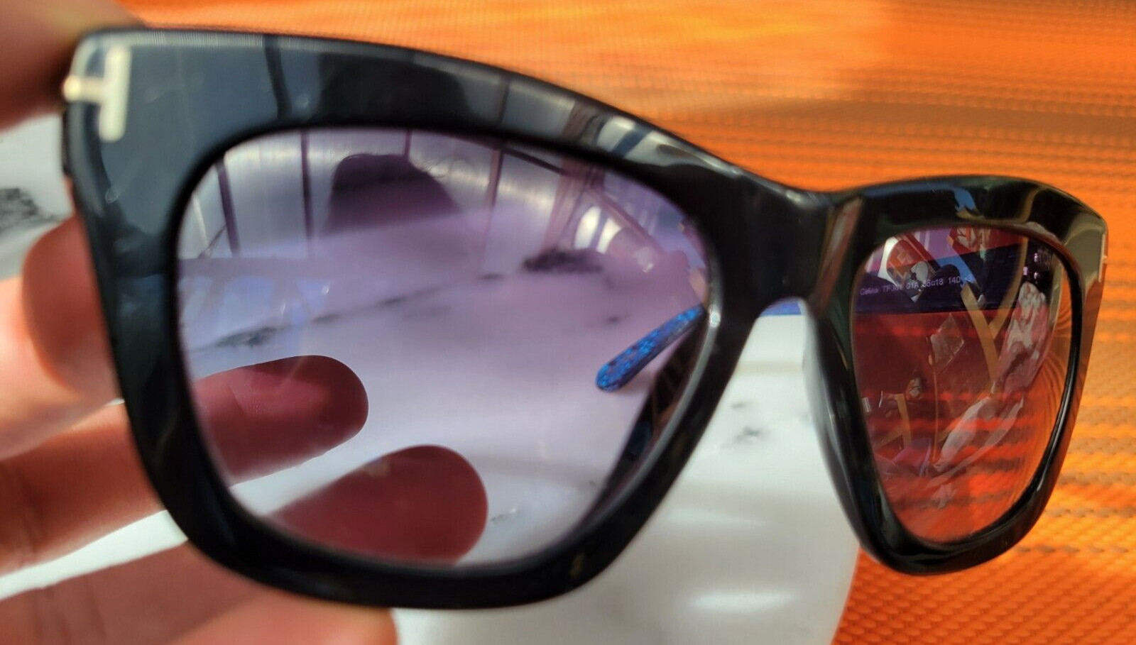 Tom Ford ' TF361-01A Celina ' Rectangular Sunglas… - image 2