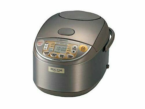 Zojirushi ミコム炊飯器 NS-YMH10-TA Zojirushi NS-YMH10 Rice Cooker & Steamer - Silver for sale online