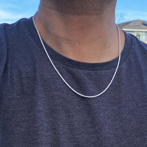925 Sterling Silver Sparkle Cut Rope 