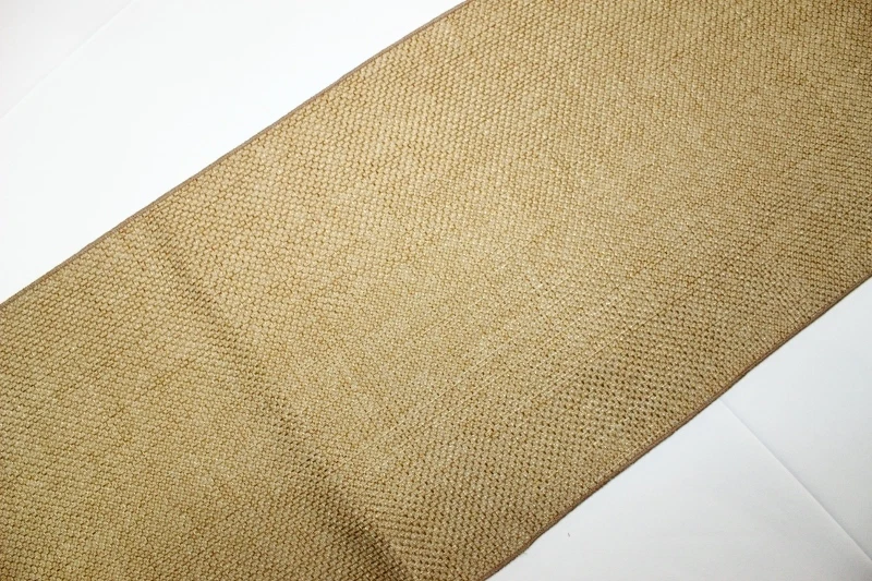 Set 2 Tablecloth Runner Burlap Natural 12 X 108 Inch (2 Units) By Broward Linens - Image 2 of 2