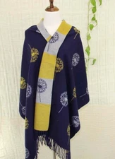 Sale New Colorful Man's Woman's Vintage Paisley Flower Cashmere Wool Scarf 963