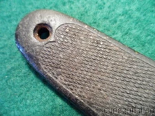 VINTAGE RIMFIRE .22 RIFLE COMPOSITE BUTT PLATE