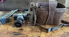 Untested Vintage Minolta Srt 303 Slr Film Camera W/ 28mm Lens 50mm Extras