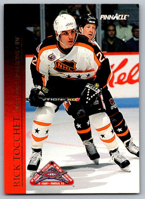 1993-94 Score Pinnacle All-Stars Rick Tocchet Pittsburgh Penguins #14