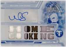 Willson Contreras 2020 Triple Threads Patch Autograph Plate Card #TTAR-WC3 1/1