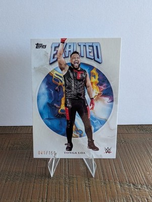 Tonga Loa 2025 Topps WWE Exalted #73 White /150
