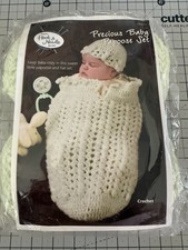 ANNIE  S HOOK  NEEDLE KIT PRECIOUS BABY PAPOOSE SET FREE SHIPPING
