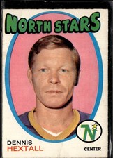 1971-72 O-Pee-Chee 244 Dennis Hextall Minnesota North Stars