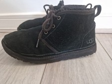 UGG Neumel Women Ankle Boots Suede Black Uk Size 7