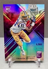 2017 TRAVIN DURAL RC Donruss Elite Draft Picks  /99 Card# 187