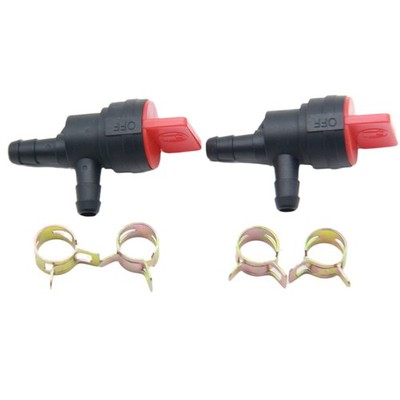 Fuel Efficiency Maximized: Pack of 2-1/4'' 90 Degree Fuel Shut Off Valve Repla...