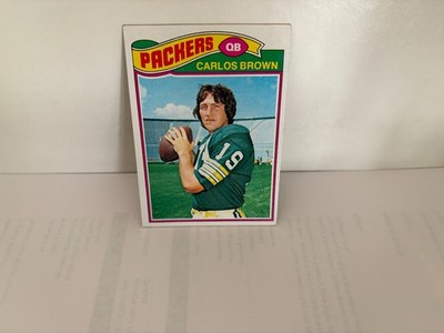 CARLOS BROWN Alan Autry 1977 CARD Topps #104 Rookie Rc GREEN BAY PACKERS Actor E