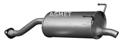 ASMET 13.018 Rear Muffler for Honda