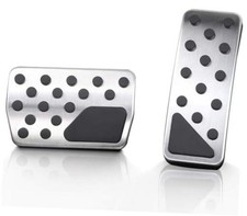 Pedal Cover Aluminum Alloy Brake and Accelerator Pedal Covers Non-Slip Gas