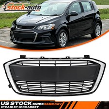 Front Lower Grill Matte Black For Chevrolet Sonic Lslt 2017-2020 42496925
