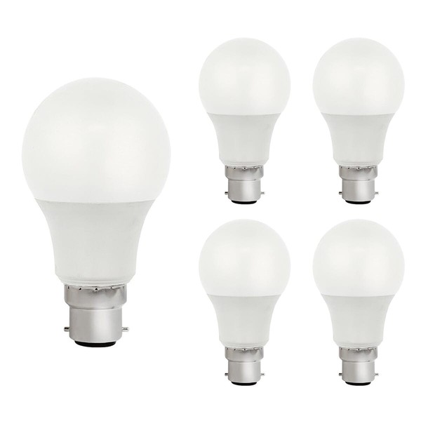 Vito Lighting B22D Led-Lampe A60 9W 819Lm 6400K Tageslichtweiß 5 StüCk-image