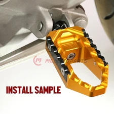 Touring Gold Anti Slip Front Foot Pegs For YZF R6 03-11 12 13 14 15 16 17