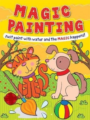 Magic Painting Cat and Dog: Just Paint with Water an...