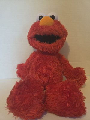 2017 Tickle Me Elmo Sesame Street Hasbro Talking Plush Doll 14  Tested & Working
