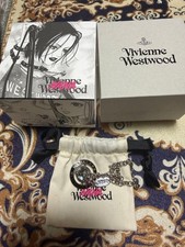 Vivienne Westwood x NANA Orb Pendant Necklace Silver Tone 48cm Crystal Limited