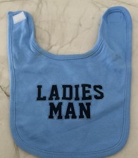 Ladies Man Baby Bib