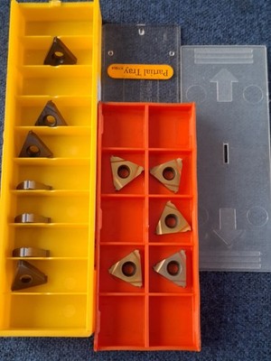 Kennametal Posithread 16ER 1,25 Wendeplatten Drehmaschine Gewindespitzen 1,25 mm x 12