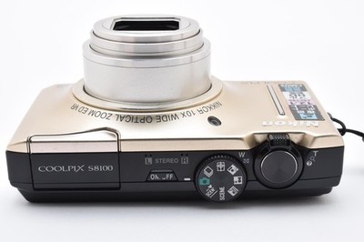 Nikon ニコン　COOLPIX S8100 ゴールド Amazon.com : Nikon Coolpix S8100 12.1 MP CMOS Digital Camera