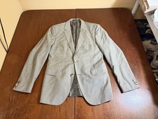 2025 HUGO BOSS Johnstons1 Brown Check Sport Coat Suit Blazer 40R Super 100s Wool