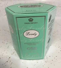 Box of 6 - Lovely Attar 6ml Rollon Bottle By Al-Rehab (UAE) Alrehab