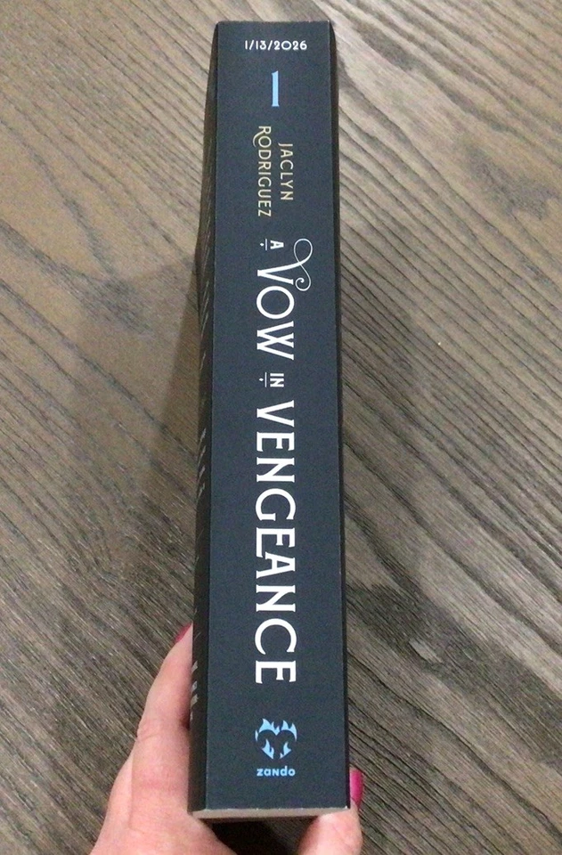 A Vow In Vengeance Signed by Jaclyn Rodriguez ARC 1/2026 - Image 4 of 4