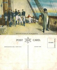 Vintage Postcard - Napoleon on board the Bellerophon Orchardson Art UNPOSTED