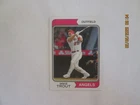 MIKE TROUT ANGELS 2023 TOPPS HERITAGE BASE CARD #5