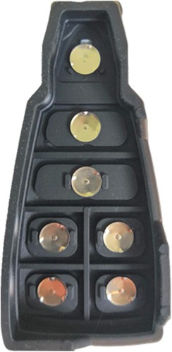 Key Fob Skin Replacement for 2008-2015 Town and Country 2008-2019 Grand Caravan - Picture 2 of 4