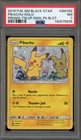 Pokemon Pikachu Team UP Blister Pk. Black Star Holo Promo SM162 PSA 7