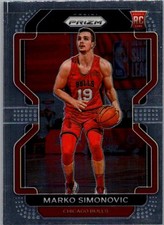 2021-22 Panini Prizm #166 Marko Simonovic