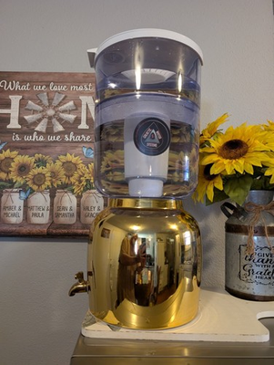 #ad Galactic Porcelain Gravity Water Filtration System $119.00