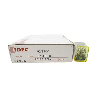IDEC RY4S-UL 110-120VAC (PKG OF 10) NSMP