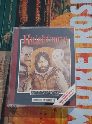 Knightmare (Activision 1987) Commodore 64 (Tape, Manual, Box) works 8-bit