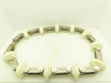 Hapman H39326SD-A00 4" Dia. Stainless Tubular Drag Conveyor Chain 6' 6"