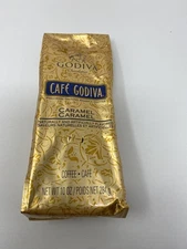 Cafe Godiva Caramel Precision Ground Arabica Coffee ORIGINAL Net WT 10 )Z