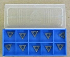 10 PCS KORLOY INSERT TCGT 21 51 -HFP GRADE CN100 CERMET
