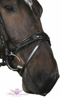 Horse Guard Nüsternschutz Nüsternschild Fliegenschutz feines Netz bis Gr. XL NEU