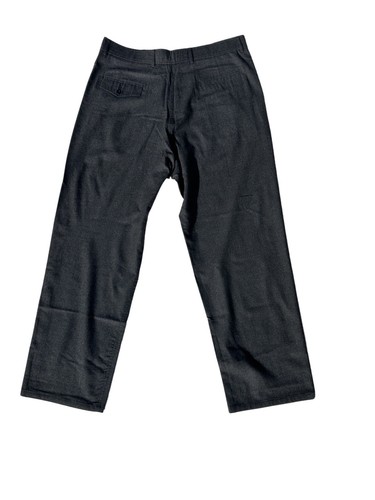 Marc Jacobs, Vintage Mens MARC JACOBS Wide Legged Pants 40x33" SIZE 54 Dark Gray dress pants