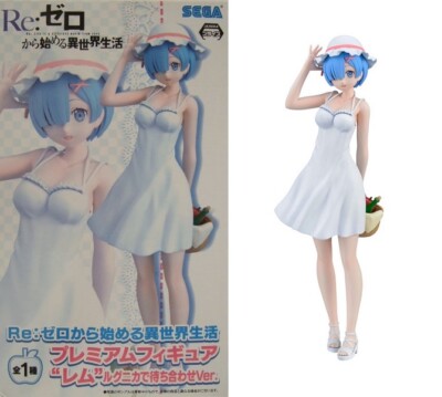 Rem Premium Figure Meet at Lugnica Re:Zero Starting Life in Another World SEGA