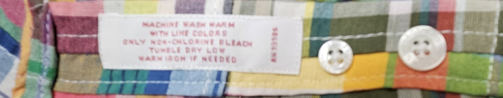 Brooks Brothers Plaid Patchwork Button Down Shirt… - image 6